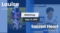 Matchup: Louise vs. Sacred Heart  2018