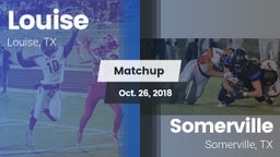Matchup: Louise vs. Somerville  2018