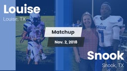Matchup: Louise vs. Snook  2018
