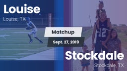 Matchup: Louise vs. Stockdale  2019