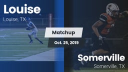 Matchup: Louise vs. Somerville  2019