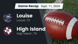 Recap: Louise  vs. High Island  2020
