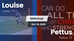 Matchup: Louise vs. Pettus  2020