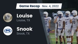 Recap: Louise  vs. Snook  2022
