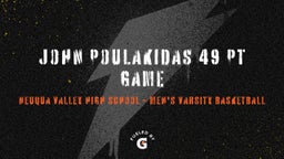 Neuqua Valley basketball highlights John Poulakidas 49 Pt Game 