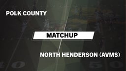 Matchup: Polk County vs. North Henderson  2016