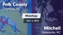 Matchup: Polk County vs. Mitchell  2016