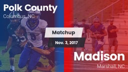Matchup: Polk County vs. Madison  2017