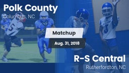 Matchup: Polk County vs. R-S Central  2018