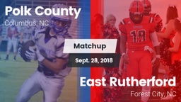 Matchup: Polk County vs. East Rutherford  2018