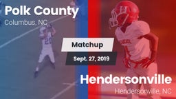 Matchup: Polk County vs. Hendersonville  2019