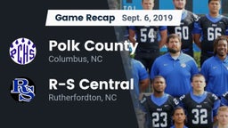 Recap: Polk County  vs. R-S Central  2019
