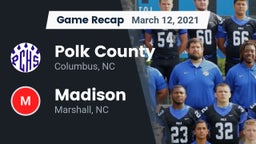 Recap: Polk County  vs. Madison  2021