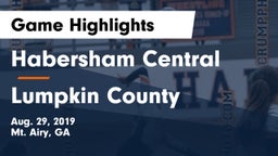 Habersham Central vs Lumpkin County  Game Highlights - Aug. 29, 2019