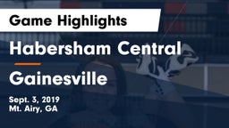 Habersham Central vs Gainesville Game Highlights - Sept. 3, 2019