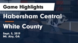 Habersham Central vs White County Game Highlights - Sept. 5, 2019