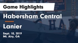 Habersham Central vs Lanier Game Highlights - Sept. 10, 2019