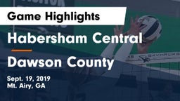 Habersham Central vs Dawson County  Game Highlights - Sept. 19, 2019