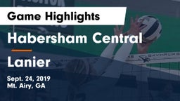 Habersham Central vs Lanier  Game Highlights - Sept. 24, 2019