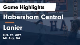 Habersham Central vs Lanier Game Highlights - Oct. 12, 2019
