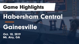 Habersham Central vs Gainesville Game Highlights - Oct. 10, 2019