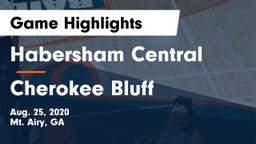 Habersham Central vs Cherokee Bluff   Game Highlights - Aug. 25, 2020