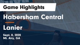 Habersham Central vs Lanier  Game Highlights - Sept. 8, 2020