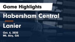 Habersham Central vs Lanier  Game Highlights - Oct. 6, 2020