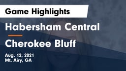 Habersham Central vs Cherokee Bluff   Game Highlights - Aug. 12, 2021