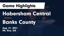 Habersham Central vs Banks County  Game Highlights - Aug. 31, 2021