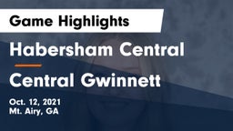 Habersham Central vs Central Gwinnett Game Highlights - Oct. 12, 2021