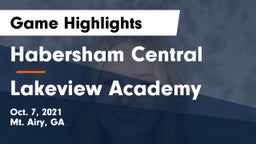 Habersham Central vs Lakeview Academy  Game Highlights - Oct. 7, 2021