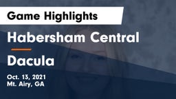 Habersham Central vs Dacula Game Highlights - Oct. 13, 2021