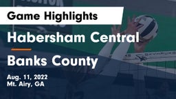 Habersham Central vs Banks County  Game Highlights - Aug. 11, 2022