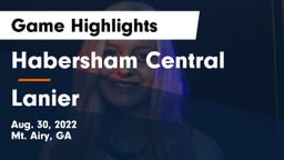 Habersham Central vs Lanier Game Highlights - Aug. 30, 2022