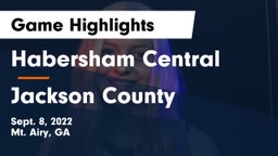 Habersham Central vs Jackson County  Game Highlights - Sept. 8, 2022