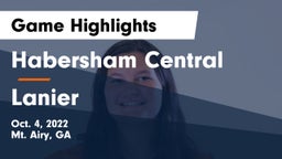 Habersham Central vs Lanier Game Highlights - Oct. 4, 2022