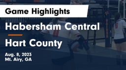 Habersham Central vs Hart County  Game Highlights - Aug. 8, 2023