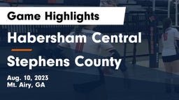 Habersham Central vs Stephens County  Game Highlights - Aug. 10, 2023