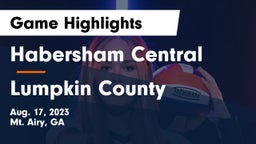 Habersham Central vs Lumpkin County  Game Highlights - Aug. 17, 2023