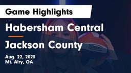 Habersham Central vs Jackson County  Game Highlights - Aug. 22, 2023