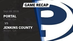 Recap: Portal  vs. Jenkins County  2016