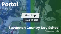 Matchup: Portal vs. Savannah Country Day School 2017