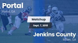 Matchup: Portal vs. Jenkins County  2018