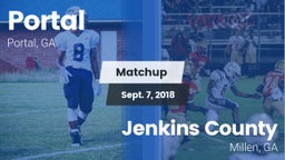 Matchup: Portal vs. Jenkins County  2018