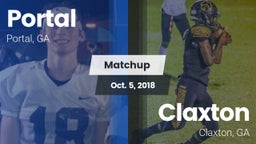Matchup: Portal vs. Claxton  2018