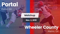 Matchup: Portal vs. Wheeler County  2018