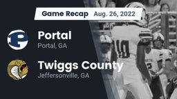 Recap: Portal  vs. Twiggs County  2022