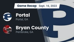 Recap: Portal  vs. Bryan County  2022