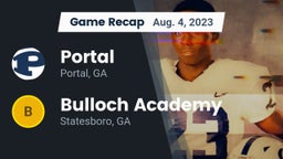 Recap: Portal  vs. Bulloch Academy 2023